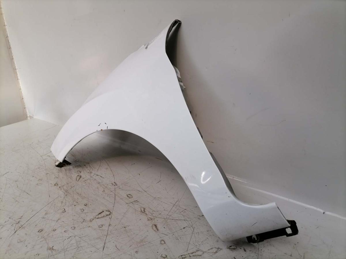 Ford Fiesta JA8 original Kotfl&uuml;gel vorn links Frost Wei&szlig; Bj.2010